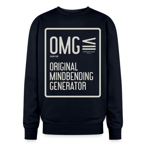 OMG Oversized Sweatshirt - navy