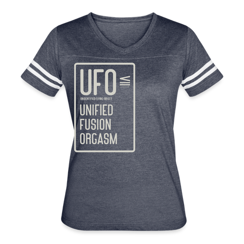 UFO tee - vintage navy/white