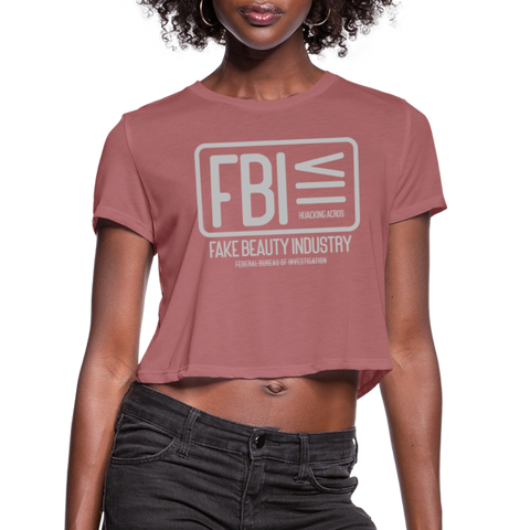 FBI Tee - mauve