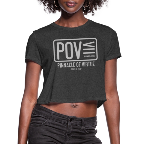 POV Tee - deep heather