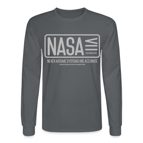 NASA Long Sleeve - charcoal