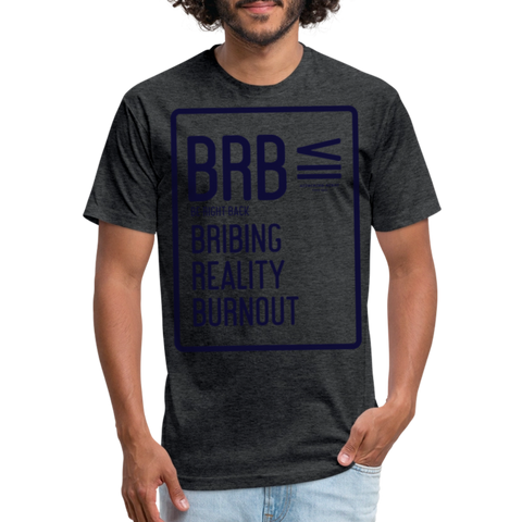 BRB Tee - heather black