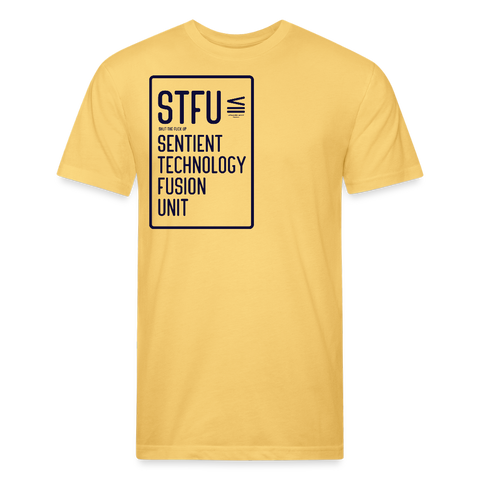 STFU Tee - pastel yellow