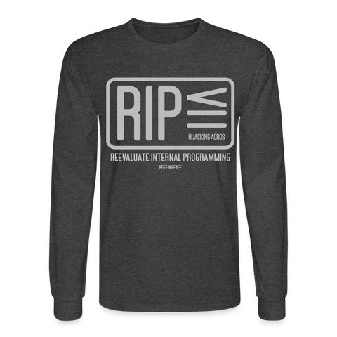 RIP Long Sleeve (U) - heather black
