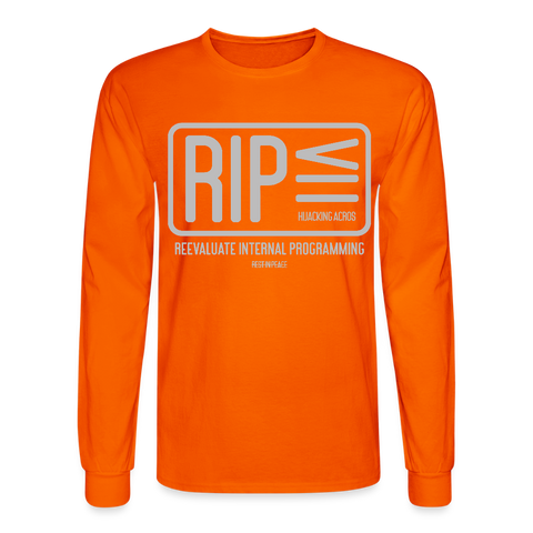 RIP Long Sleeve (U) - orange