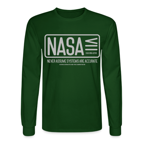 NASA Long Sleeve - forest green