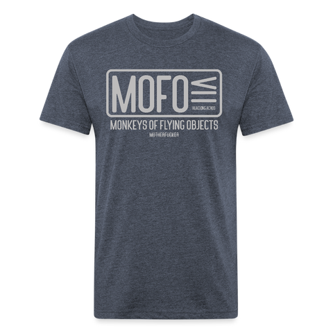 MOFO Tee - heather navy