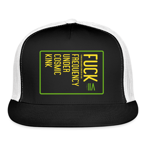 FUCK Truckers Hat - black/white