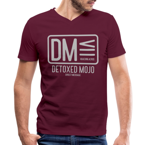 DM V Neck - maroon