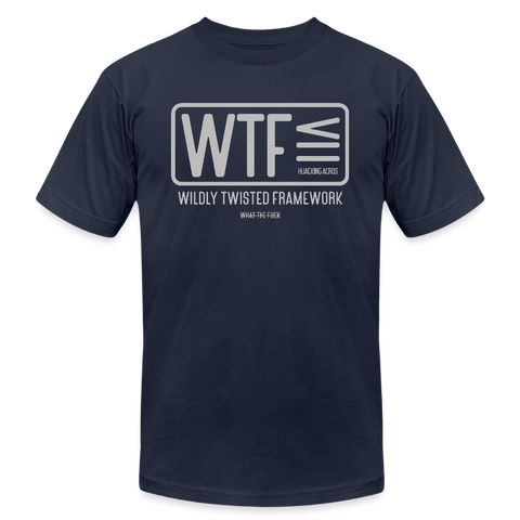 WTF Tee - navy