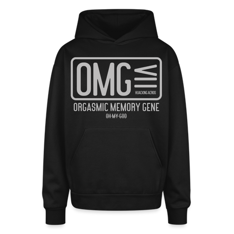 OMG Oversized Hoodie - black