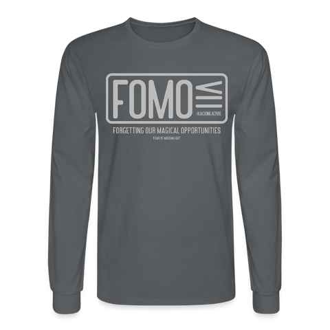FOMO Long Sleeve - charcoal