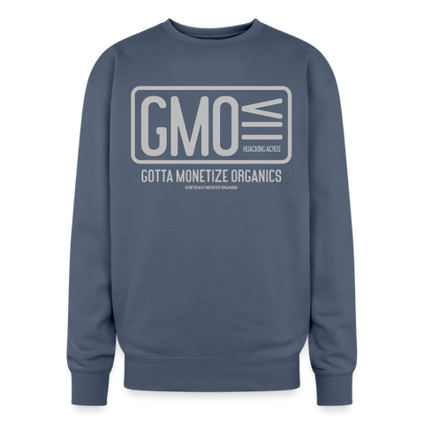 GMO Oversized Sweatshirt - stone blue