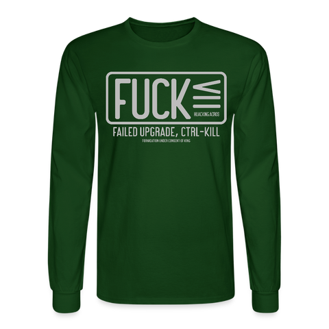 FUCK Long Sleeve - forest green