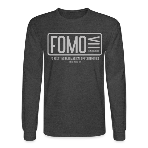 FOMO Long Sleeve - heather black