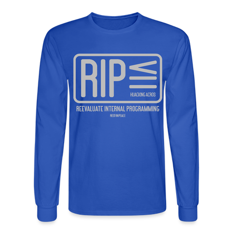 RIP Long Sleeve (U) - royal blue