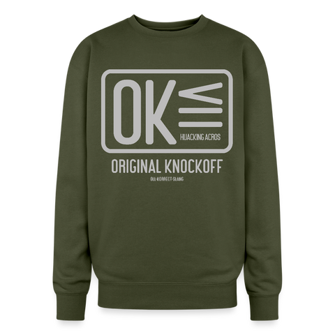OK Oversized Hoodie - olive green