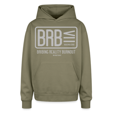 BRB Oversized Hoodie - olive