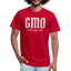 GMO Beige Acro B&C Tee - red