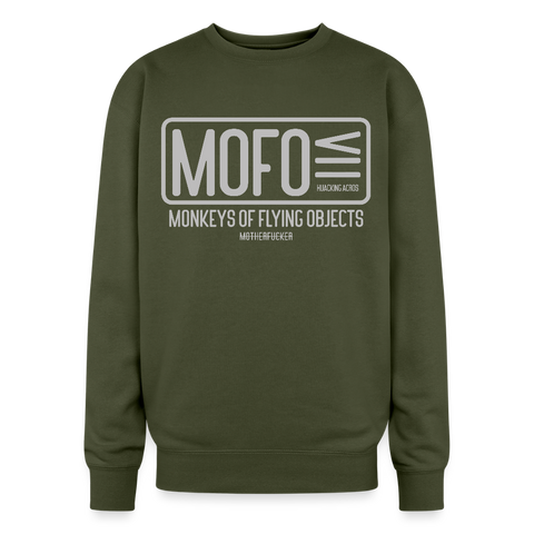 MOFO Oversized Sweatshirt - olive green