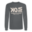 OK Beige Acro Long Sleeve - charcoal