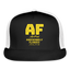 AF Trucker's Hat - black/white