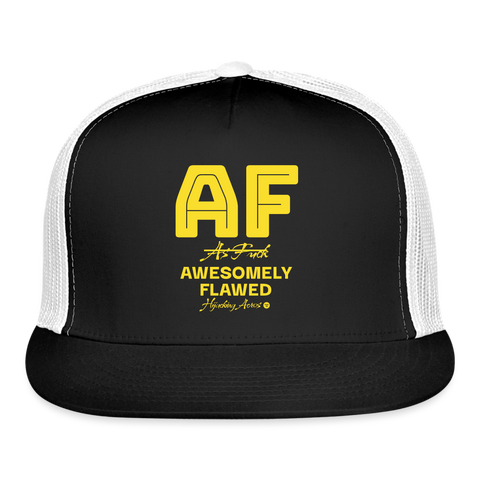 AF Trucker's Hat - black/white