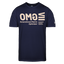 GMO Beige Acro Under Armor Tee - navy