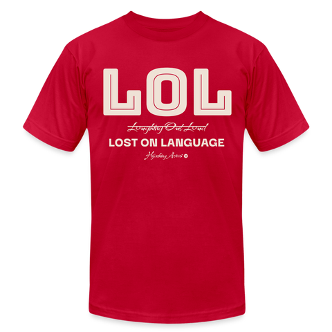 LOL Tee - red