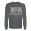 RIP Long Sleeve (U) - charcoal