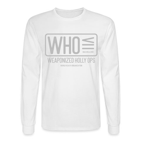 WHO Long Sleeve - white