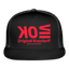 OK Red Acro Trucker Hat - black/black