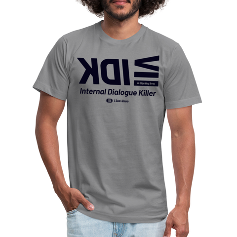 IDK Blue Acro B&C Tee - slate