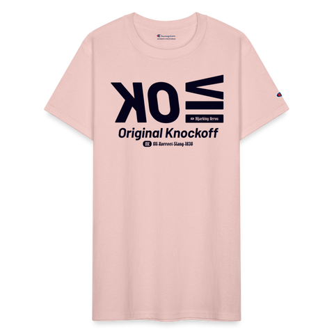 OK Blue Acro Champion Tee - blush pink 