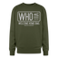 WHO Oversized Sweatshirt - olive green