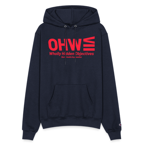 WHO Red Acro Champion Hoodie - navy