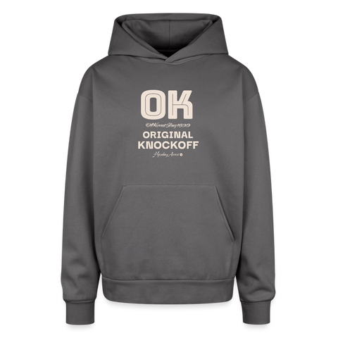 OK Oversized Hoodie - graphite gray