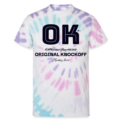 OK Tee - Pastel Spiral