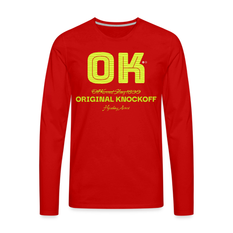 OK Long Sleeve - red