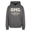 OMG Oversized Hoodie - graphite gray