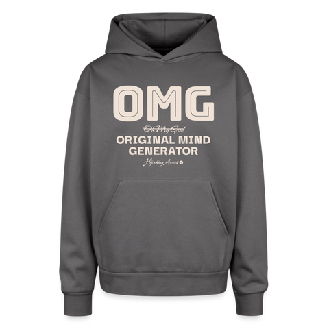 OMG Oversized Hoodie - graphite gray