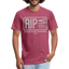 RIP Tee - heather burgundy