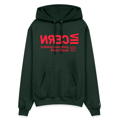 CERN Red Acro Champion Hoodie - Dark Green