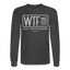 WTF Long Sleeve - heather black