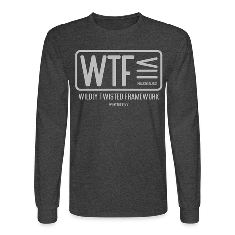 WTF Long Sleeve - heather black
