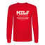 MILF Long Sleeve - red