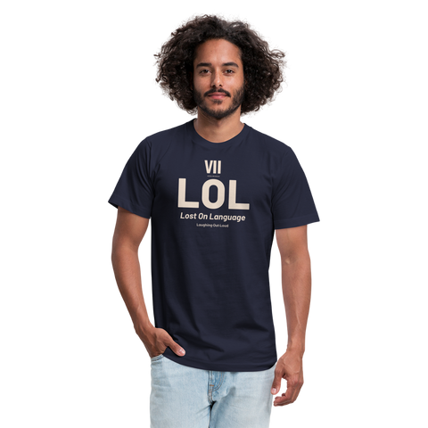 LOL Beige Acro Tshirt - navy