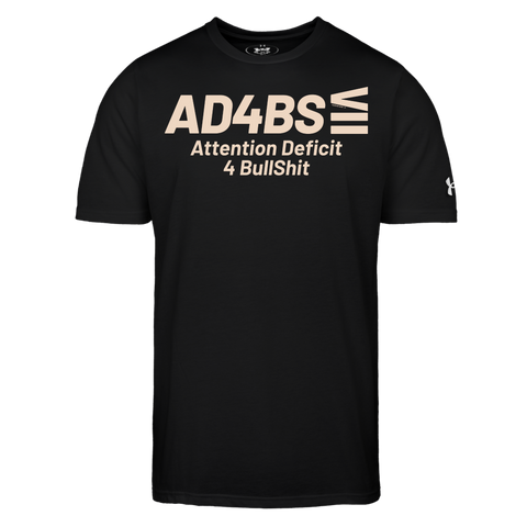 AD4BS Beige Acro Under Armor Tee - black