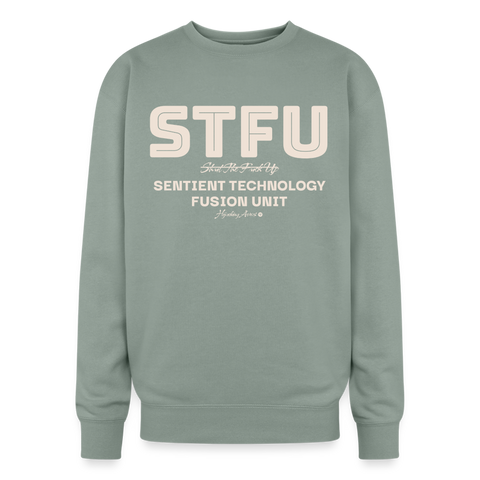 STFU Oversized Sweatshirt - sage