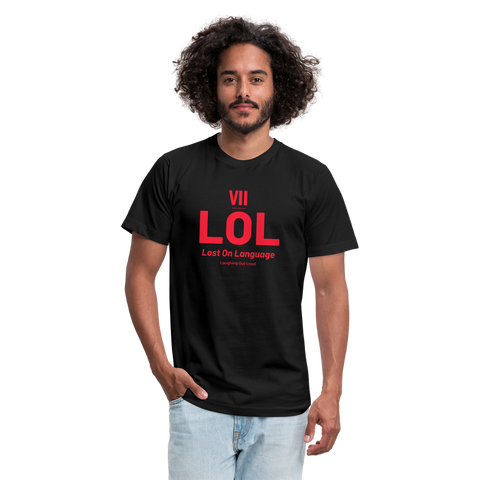 LOL Red Acro Tshirt - black